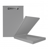 Aluminum Storage Clipboard - Silver